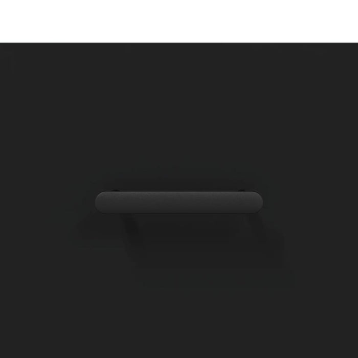 Comodini 2 pz Neri 40x35x47,5 cm in Legno Multistrato 827327