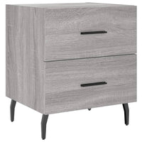 Comodini 2 pz Grigio Sonoma 40x35x47,5 cm in Legno Multistrato 827353
