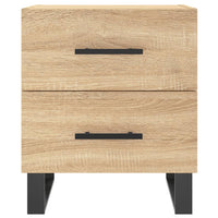 Comodino-Tavolino da notte Rovere Sonoma 40x35x47,5 cm in Legno Multistrato 280552