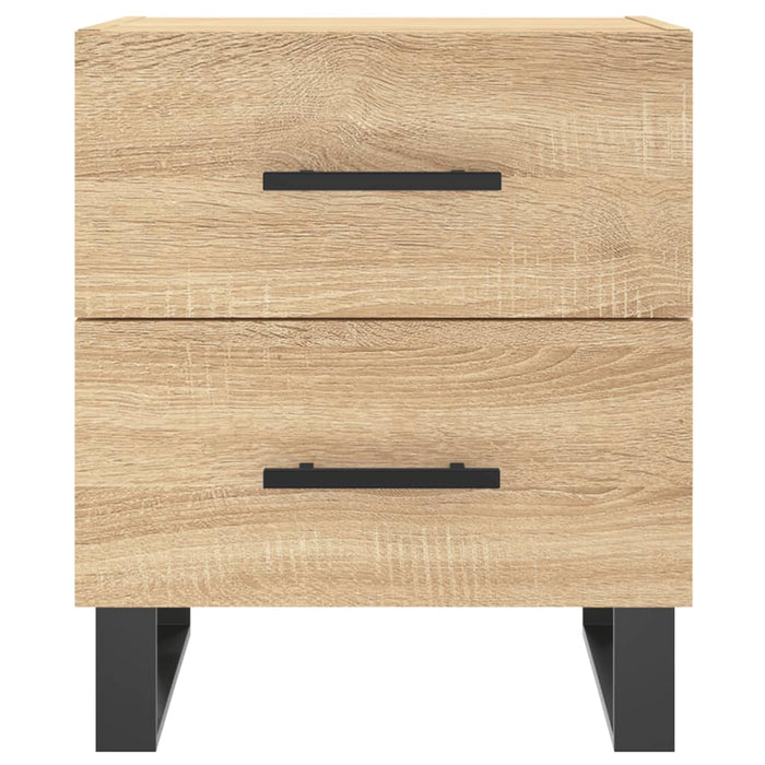 Comodino-Tavolino da notte Rovere Sonoma 40x35x47,5 cm in Legno Multistrato 280552