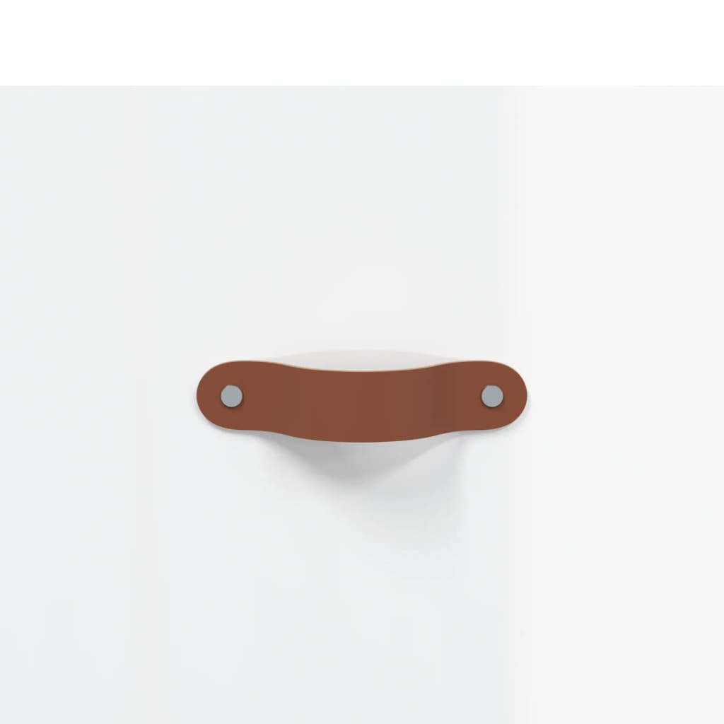 Comodini 2 pz Bianco Lucido 40x35x47,5 cm in Legno Multistrato 827377