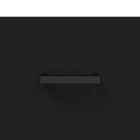 Comodino Nero 40x35x47,5 cm in Legno Multistrato 827438