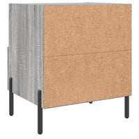 Comodini 2 pz Grigio Sonoma 40x35x47,5 cm in Legno Multistrato 827465