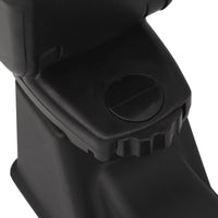 Bracciolo per Auto Nero 12x29x(32-46) cm in ABS 154646