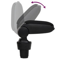 Bracciolo per Auto Nero 13x33x(33-49) cm in ABS 154672