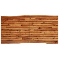 Tavolo da Pranzo Bordi Vivi 180x90x75 cm Legno Massello Acacia 353291