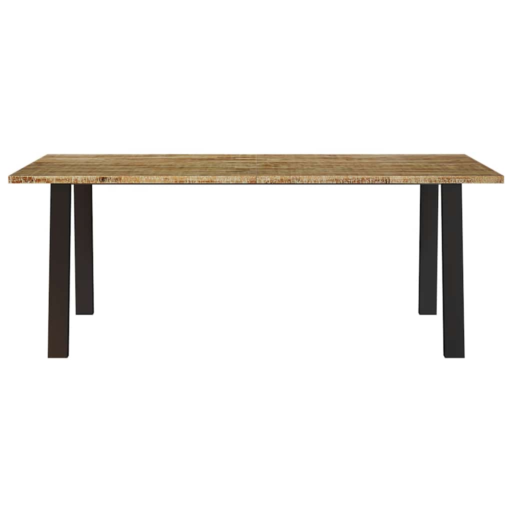 Tavolo da Pranzo 200x90x75 cm in Legno Massello di Acacia 353299