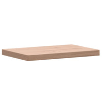 vidaXL Piano Tavolo 60x40x4cm Rettangolare Legno Massello di Faggio
