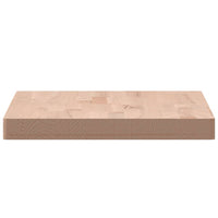 vidaXL Piano Tavolo 60x40x4cm Rettangolare Legno Massello di Faggio