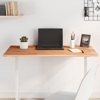 Piano Tavolo 100x50x1,5cm Rettangolare Legno Massello Faggio 3188890