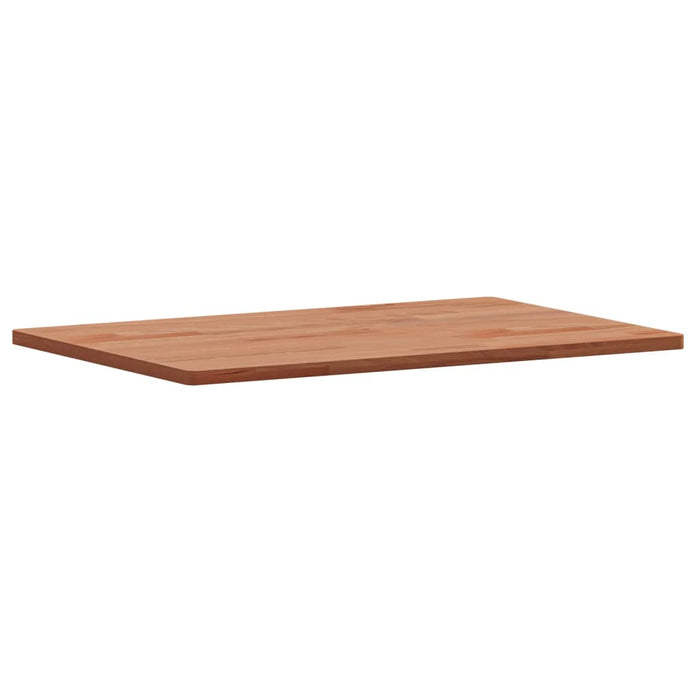 vidaXL Piano Tavolo 60x40x1,5cm Rettangolare Legno Massello Faggio