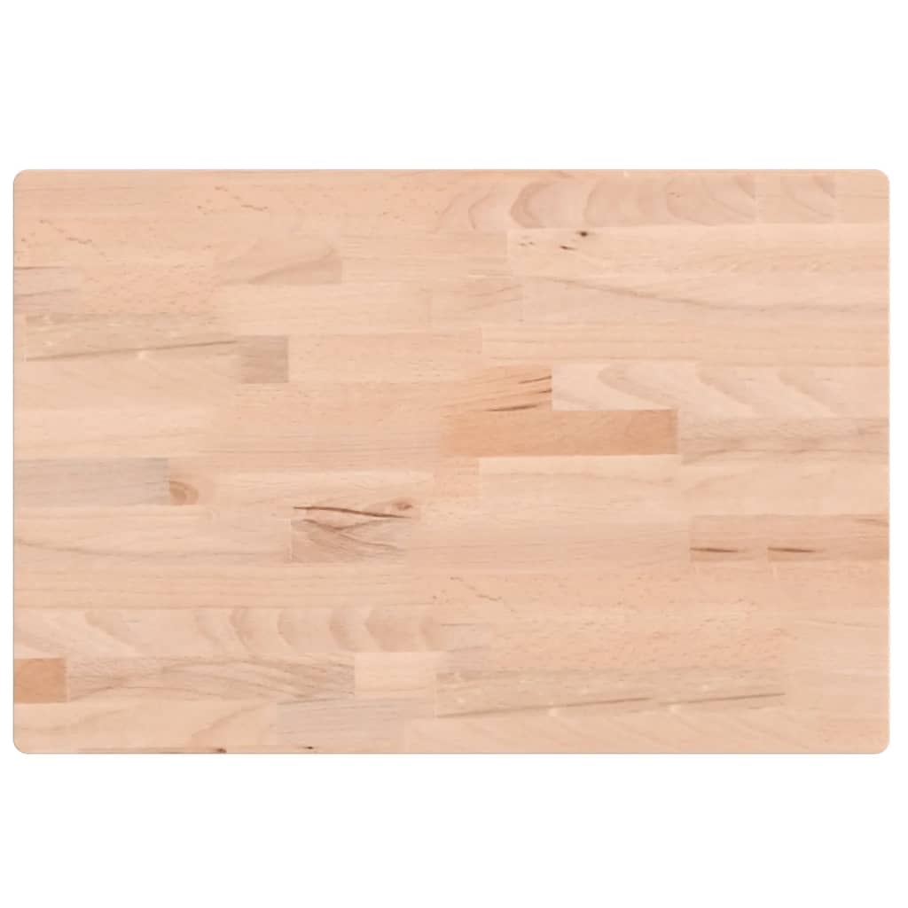 vidaXL Tagliere 60x40x4 cm in Legno Massello di Faggio