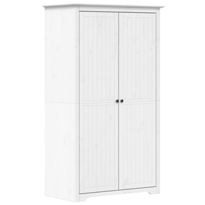 Armadio BODO 99x53,5x173 cm in Legno Massello di Pino Bianco