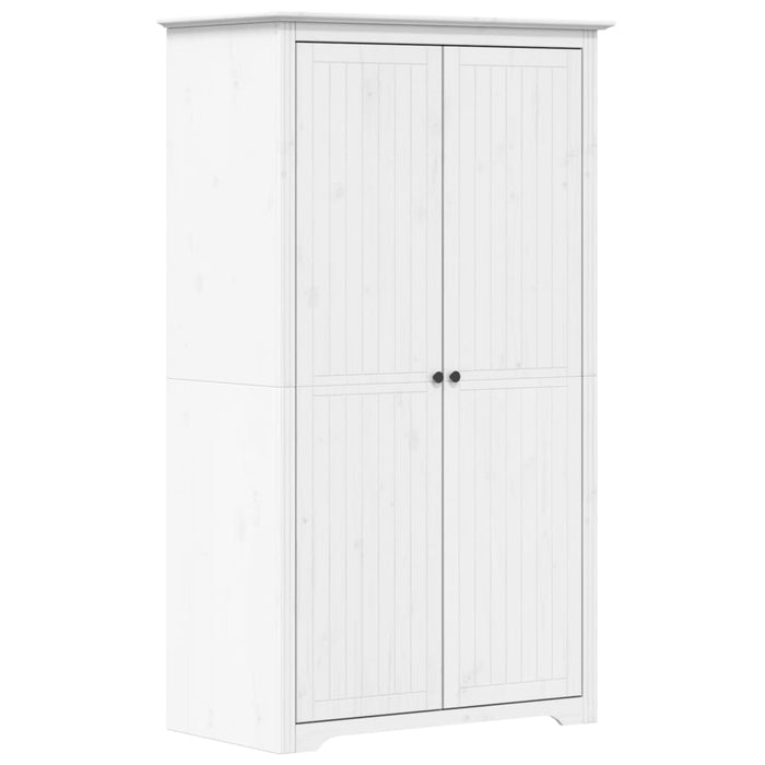 Armadio BODO 99x53,5x173 cm in Legno Massello di Pino Bianco
