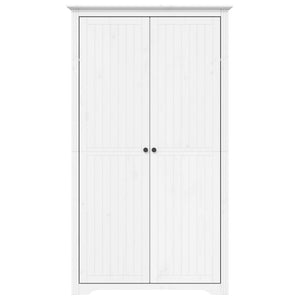 Armadio BODO 99x53,5x173 cm in Legno Massello di Pino Bianco