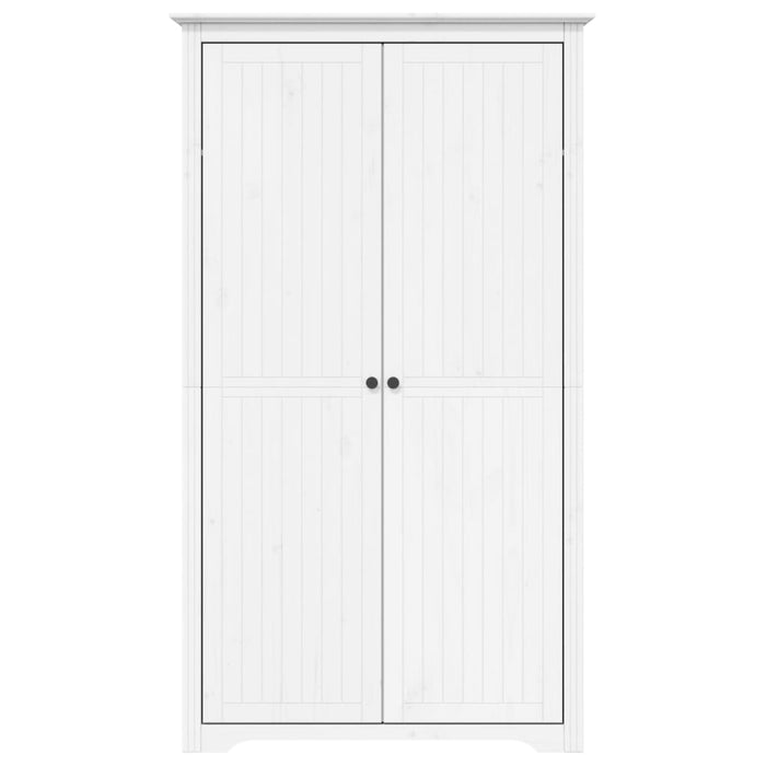 Armadio BODO 99x53,5x173 cm in Legno Massello di Pino Bianco