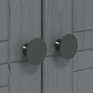 vidaXL Armadio BODO 146x53,5x173 cm in Legno Massello di Pino Grigio