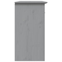 Credenza BODO 115,5x44x80 cm in Legno Massello di Pino Grigio 355067