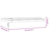 Cavalletto Tavolo Cassetto 33,5x25,5x7 cm Legno Massello Pino 30228