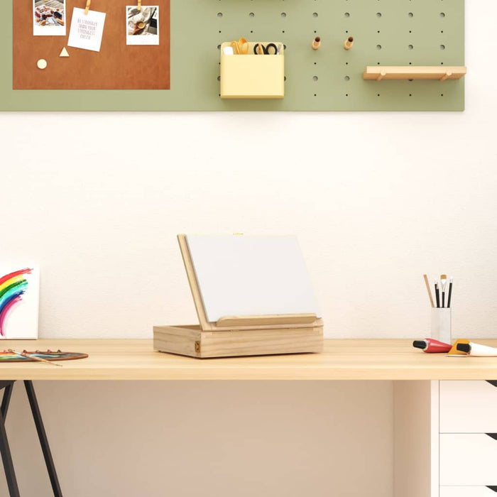 Cavalletto Tavolo Cassetto 33,5x25,5x7 cm Legno Massello Pino 30228