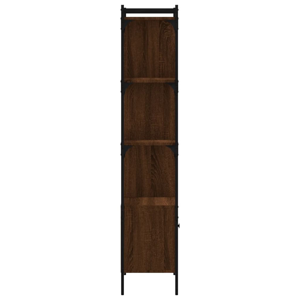 Libreria Anta Rovere Marrone 44,5x30x154,5 cm Legno Multistrato 833357