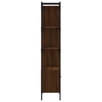 Libreria Anta Rovere Marrone 44,5x30x154,5 cm Legno Multistrato 833357