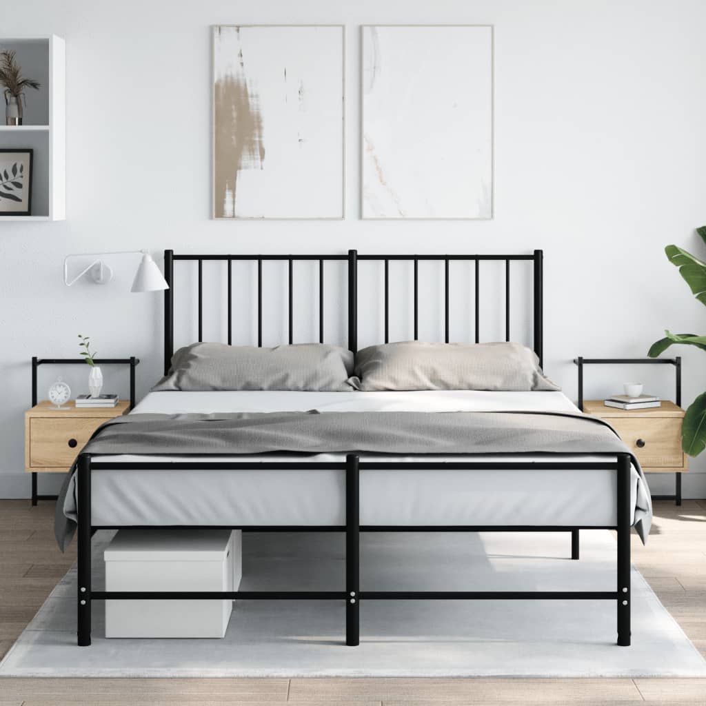 Comodini a Muro 2 pz-Set di 2 Tavolino da notte Rovere Sonoma 35x30x51cm Legno Multistrato