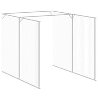 Cuccia per cani con recinto 165 x 1271 x 181 cm antracite 02_0043471