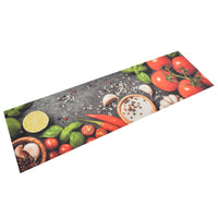 Tappeto da Cucina Lavabile Verdure 45x150 cm Vellutocod mxl 80435