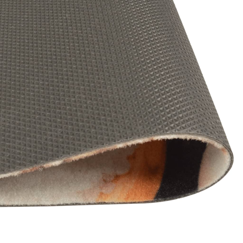 Tappeto da Cucina Lavabile Verdure 45x150 cm Velluto 136537