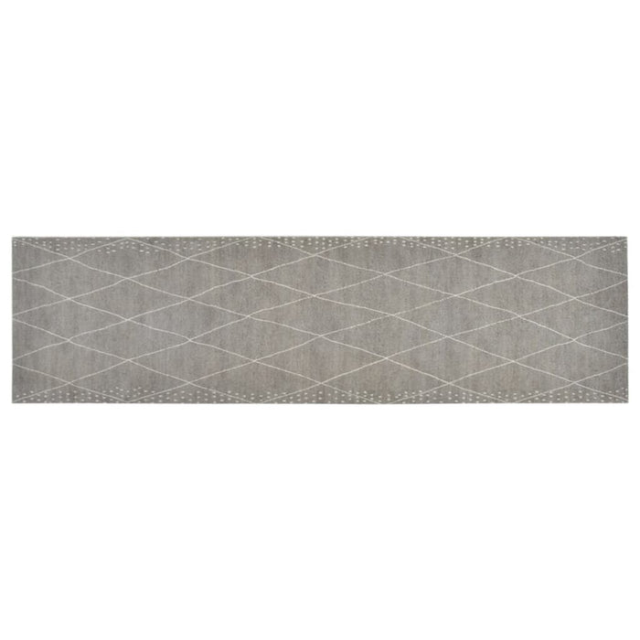 Tappeto da Cucina Lavabile Rombi 45x150 cm Velluto 136564