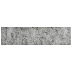 Tappeto da Cucina Lavabile-Tappetino da Cucina Beton 45x150 cm Velluto