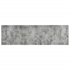 Tappeto da Cucina Lavabile Beton 60x180 cm Velluto 136571