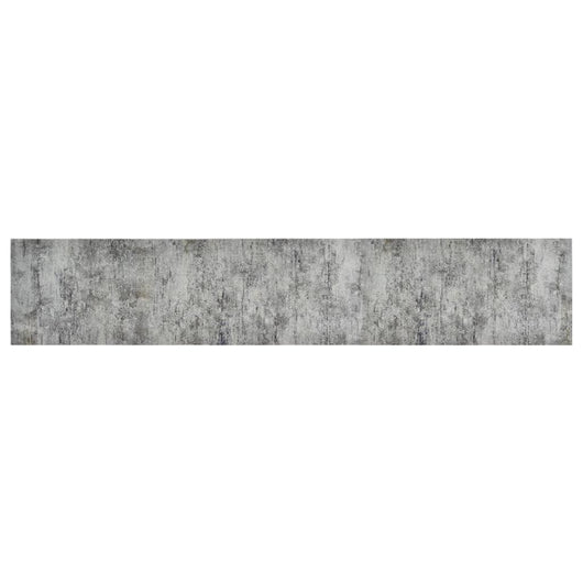 Tappeto da Cucina Lavabile Beton 60x300 cm Velluto