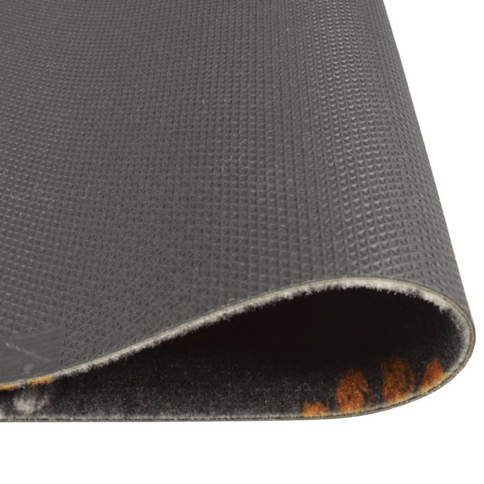 Tappeto da Cucina Lavabile Zampe 60x180 cm Velluto 136574