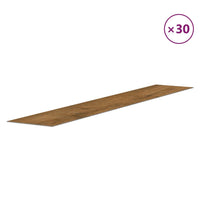 Pannelli da Parete Effetto Legno Marrone PVC 4,12 m² 3189144