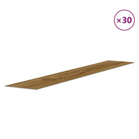Pannelli da Parete Effetto Legno Marrone PVC 4,12 m² 3189145