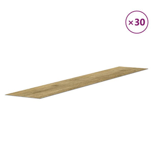 Pannelli da Parete Effetto Legno Marrone PVC 4,12 m² 3189146