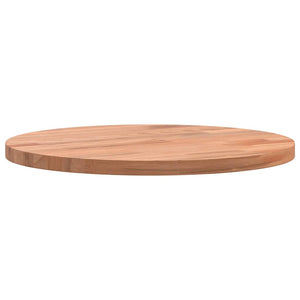 vidaXL Piano per Tavolo Ø30x1,5 cm Rotondo in Legno Massello di Faggio
