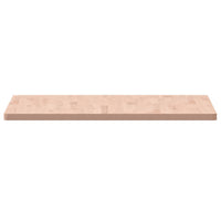 Piano per Tavolo 80x80x2,5 cm Quadrato Legno Massello di Faggio 355958