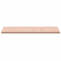 Piano per Tavolo 90x90x2,5 cm Quadrato Legno Massello di Faggio 355959