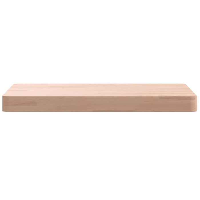 Piano per Tavolo 50x50x4 cm Quadrato Legno Massello di Faggio 355961