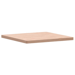 Piano per Tavolo 80x80x4 cm Quadrato Legno Massello di Faggiocod mxl 107334