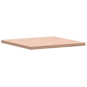 Piano per Tavolo 90x90x4 cm Quadrato Legno Massello di Faggio 355965