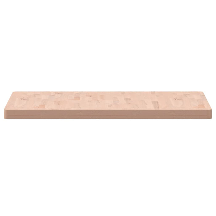 Piano per Tavolo 90x90x4 cm Quadrato Legno Massello di Faggio 355965