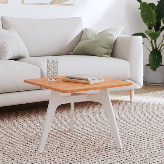 Piano per Tavolo 50x50x1,5 cm Quadrato Legno Massello di Faggio 355967