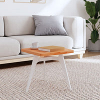 Piano per Tavolo 40x40x2,5 cm Quadrato Legno Massello di Faggio 355972