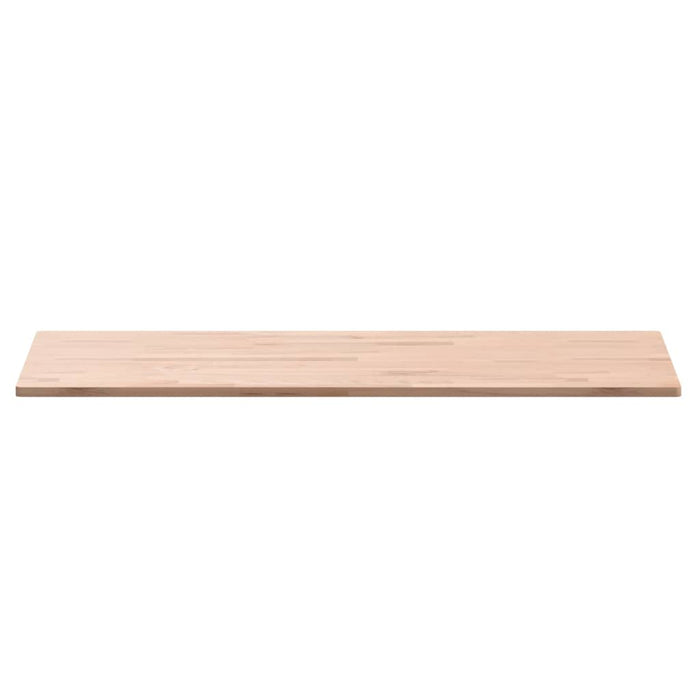 Piano Bagno 100x50x1,5 cm in Legno Massello di Faggio 355985