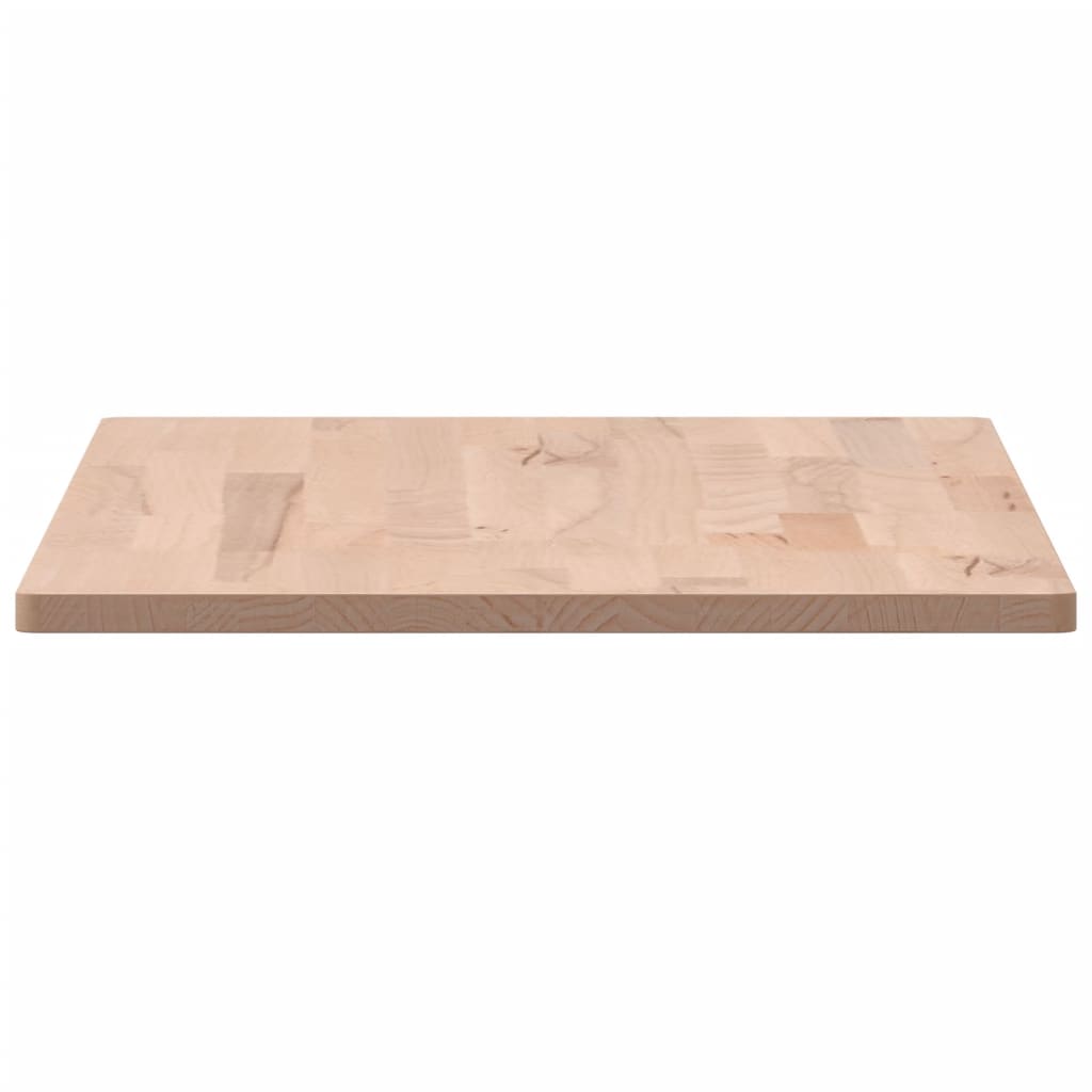 Piano Bagno 100x50x1,5 cm in Legno Massello di Faggio 355985