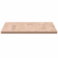 Piano Bagno 100x50x1,5 cm in Legno Massello di Faggio 355985